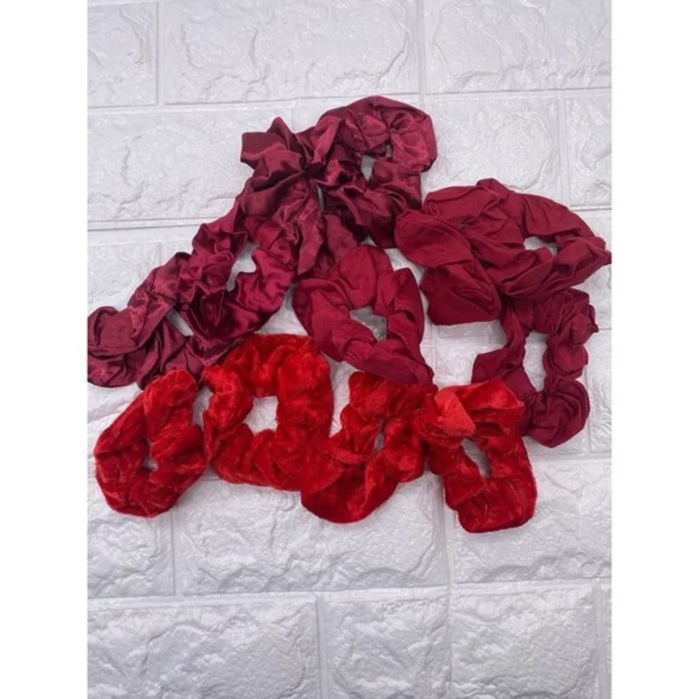 12pcs Hair Scrunchies Velvet Elastics Bobbles Ponytail Holder Hair Bands Scrunch